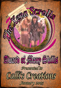 Click here to go to The Xena Scrolls